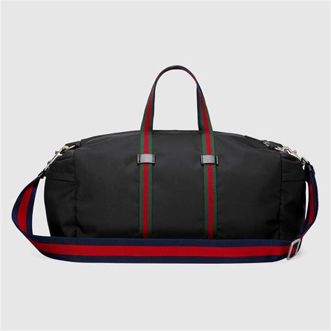 gucci technical canvas duffle 450983 k1net 8546|GUCCI .